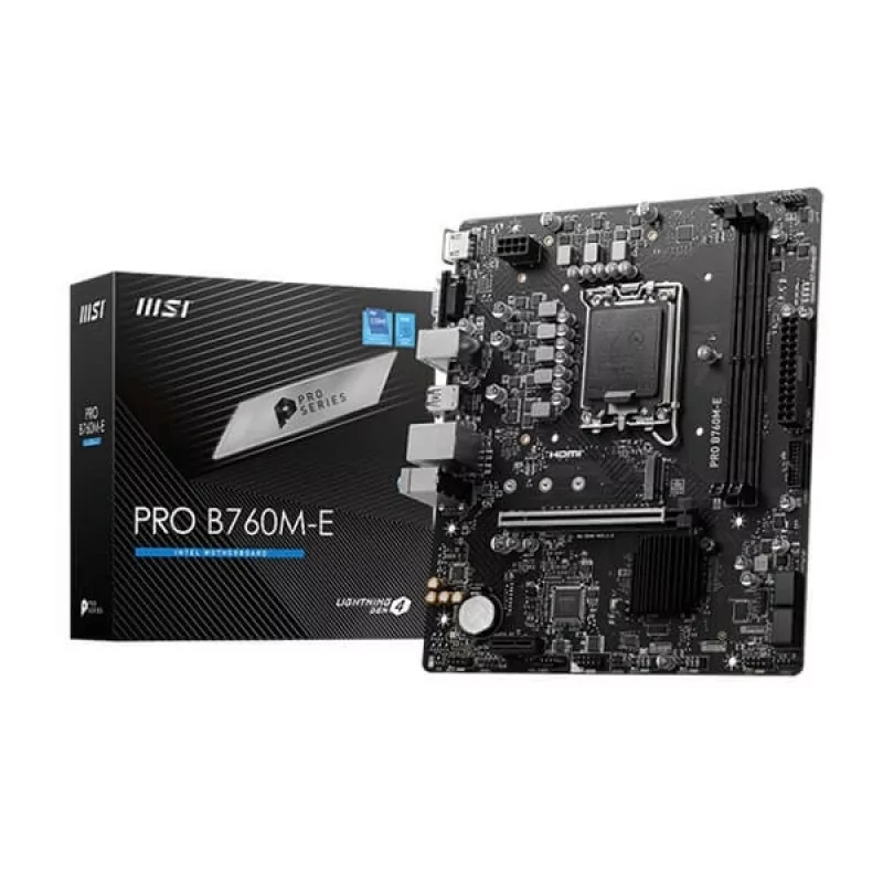Msi Pro B760M-E DDR5 Motherboard